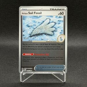 Antique Sail Fossil 2026 Perfect Order Reverse Holo Card NM